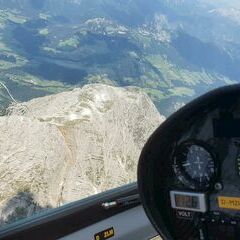 Flugwegposition um 12:03:32: Aufgenommen in der Nähe von Mitterberg-Sankt Martin, Österreich in 2916 Meter